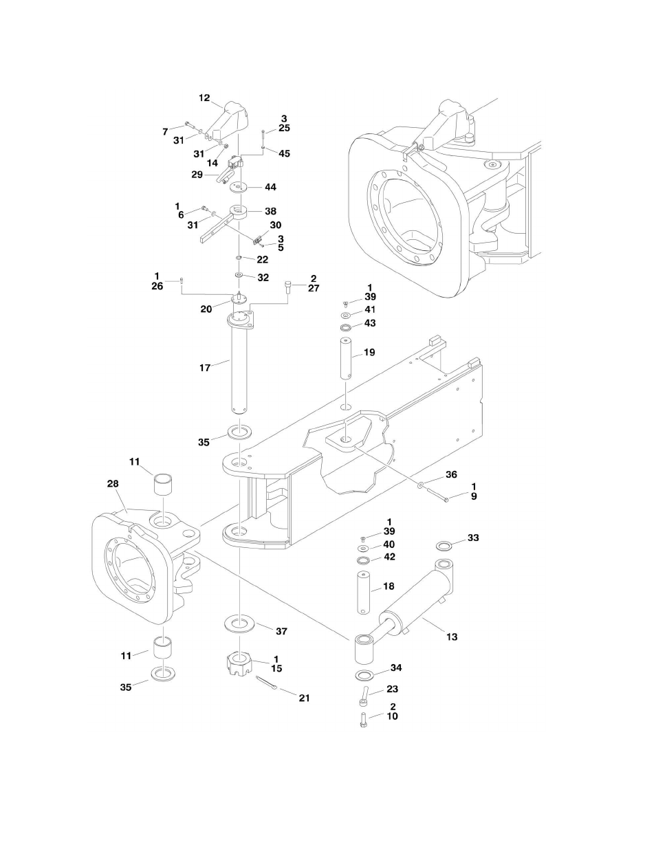 Figure 1-2. steer installation | JLG 1250AJP Parts Manual User Manual | Page 14 / 444