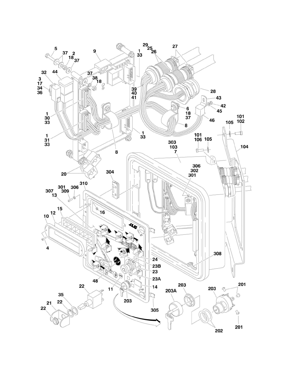 JLG 1250AJP Parts Manual User Manual | Page 144 / 444