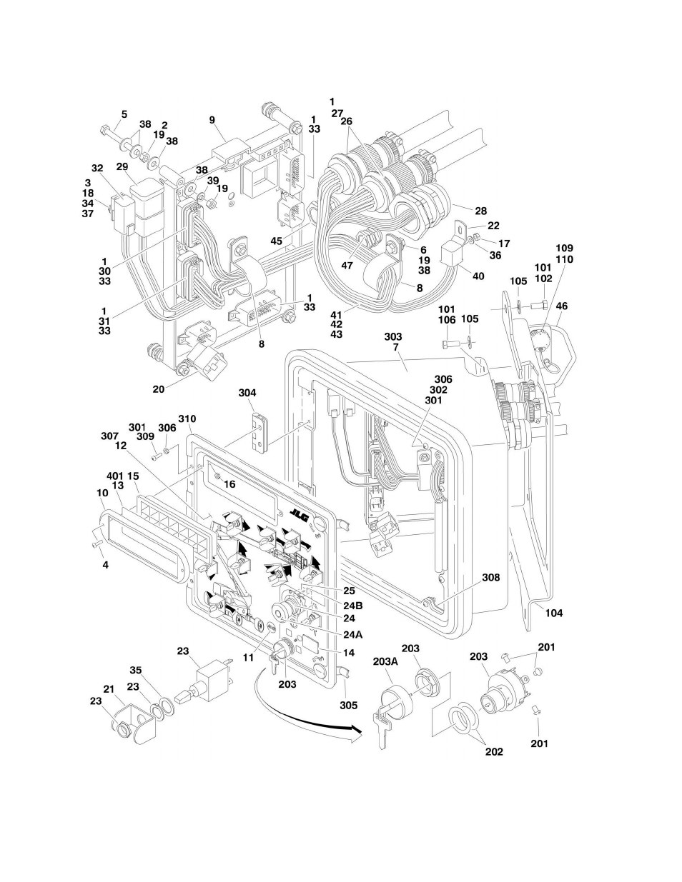 JLG 1250AJP Parts Manual User Manual | Page 148 / 444