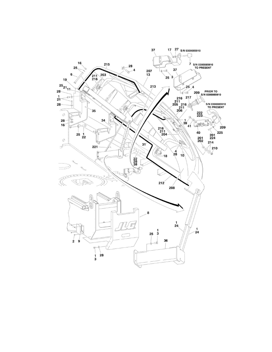 JLG 1250AJP Parts Manual User Manual | Page 161 / 444