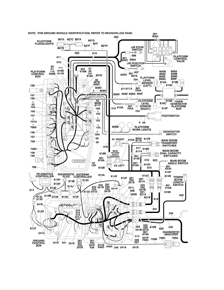 JLG 1250AJP Parts Manual User Manual | Page 326 / 444