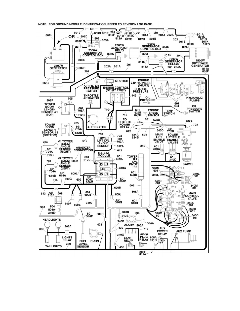 JLG 1250AJP Parts Manual User Manual | Page 327 / 444