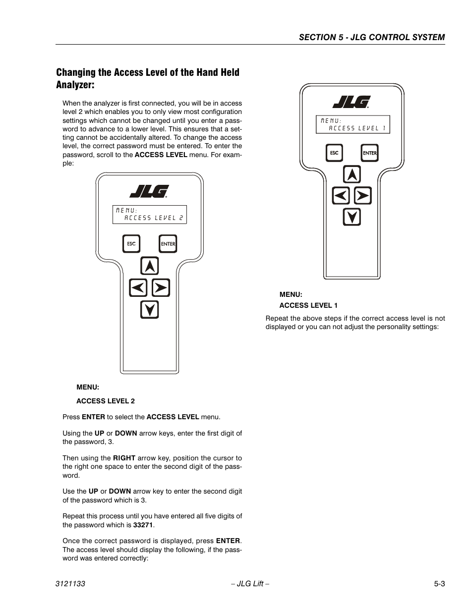 JLG 4394RT Service Manual User Manual | Page 157 / 228