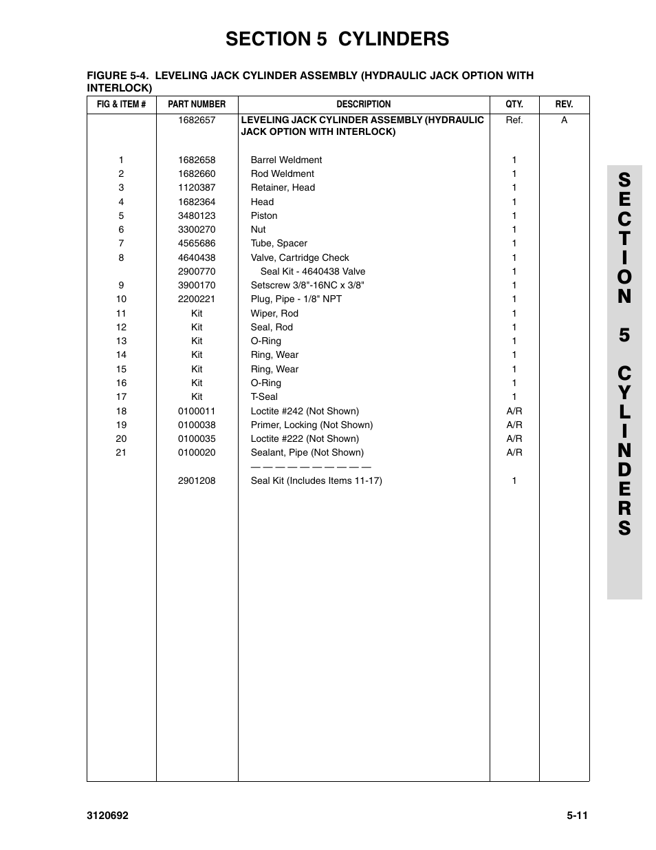 JLG 40RTS ANSI Parts Manual User Manual | Page 155 / 220