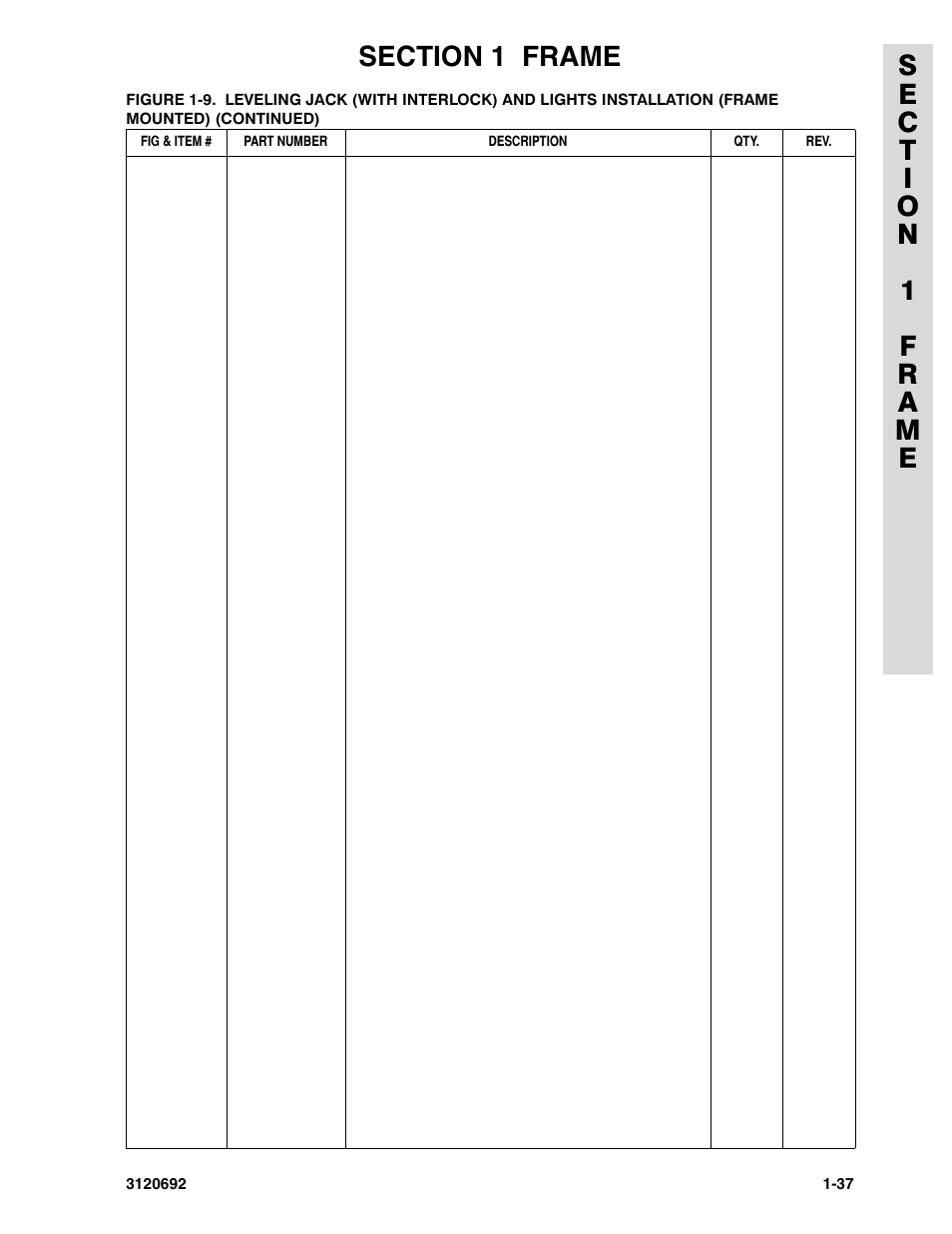 JLG 40RTS ANSI Parts Manual User Manual | Page 43 / 220