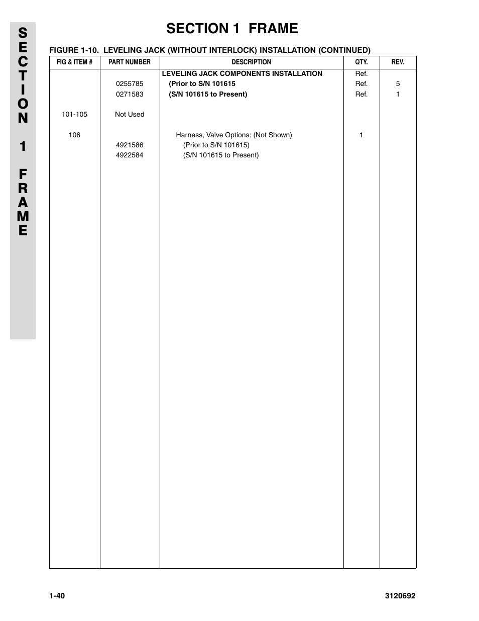 JLG 40RTS ANSI Parts Manual User Manual | Page 46 / 220