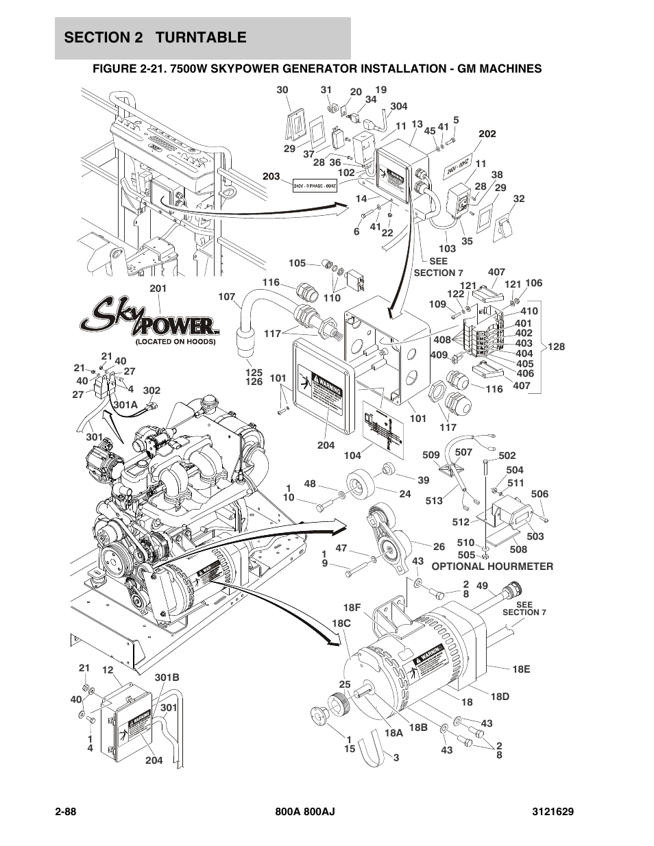 JLG 800A_AJ Parts Manual User Manual | Page 118 / 264