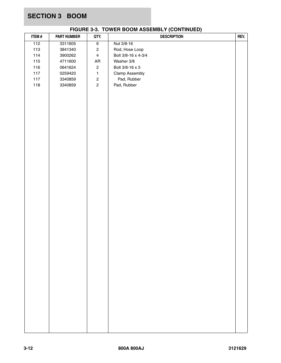 JLG 800A_AJ Parts Manual User Manual | Page 134 / 264