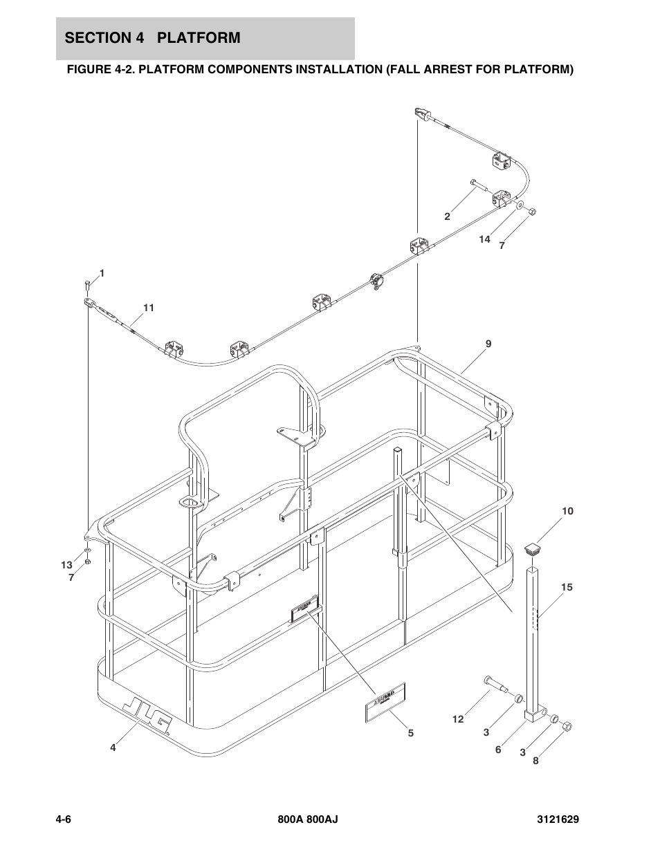 JLG 800A_AJ Parts Manual User Manual | Page 150 / 264