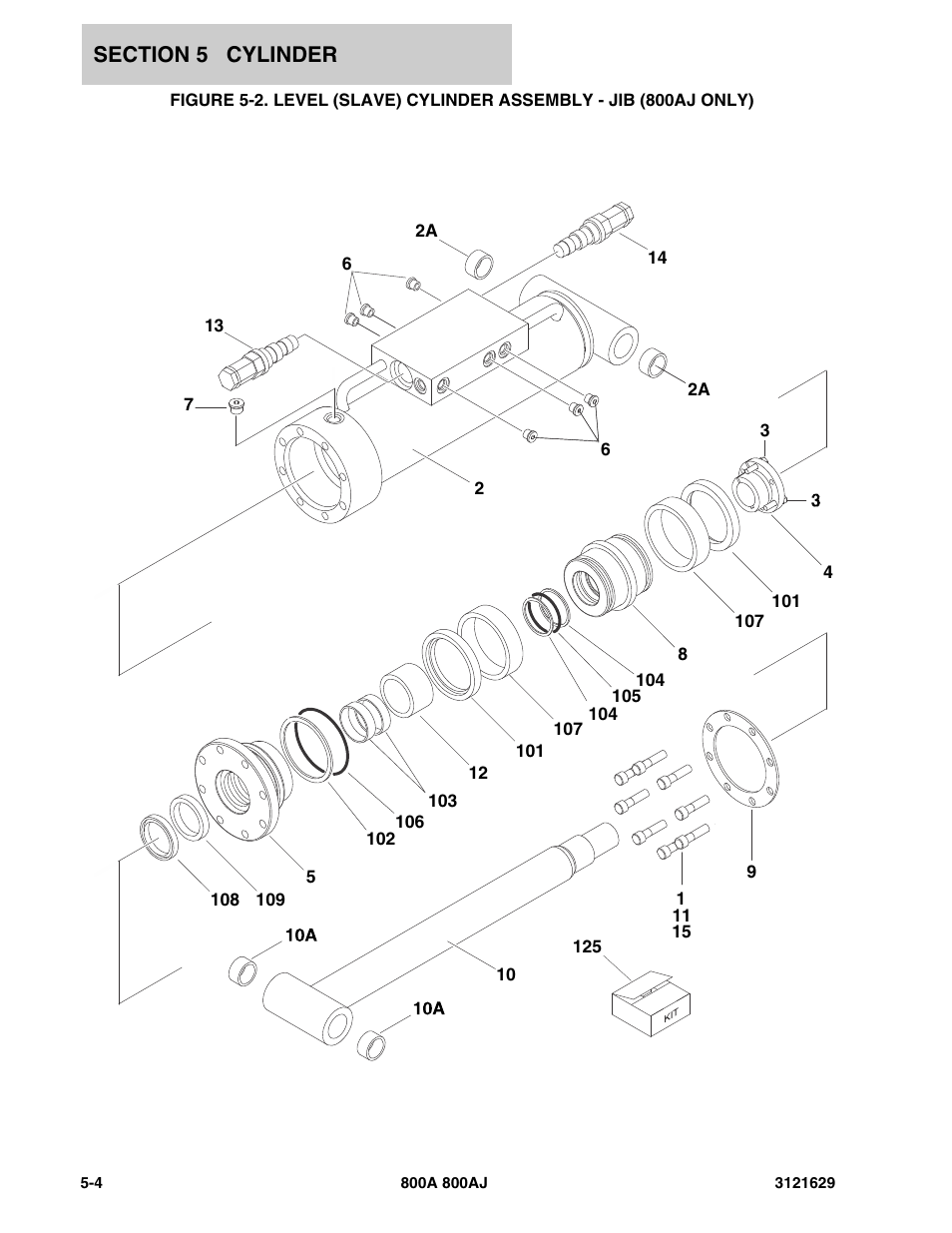 JLG 800A_AJ Parts Manual User Manual | Page 166 / 264