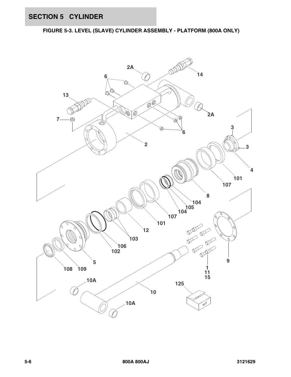 JLG 800A_AJ Parts Manual User Manual | Page 168 / 264