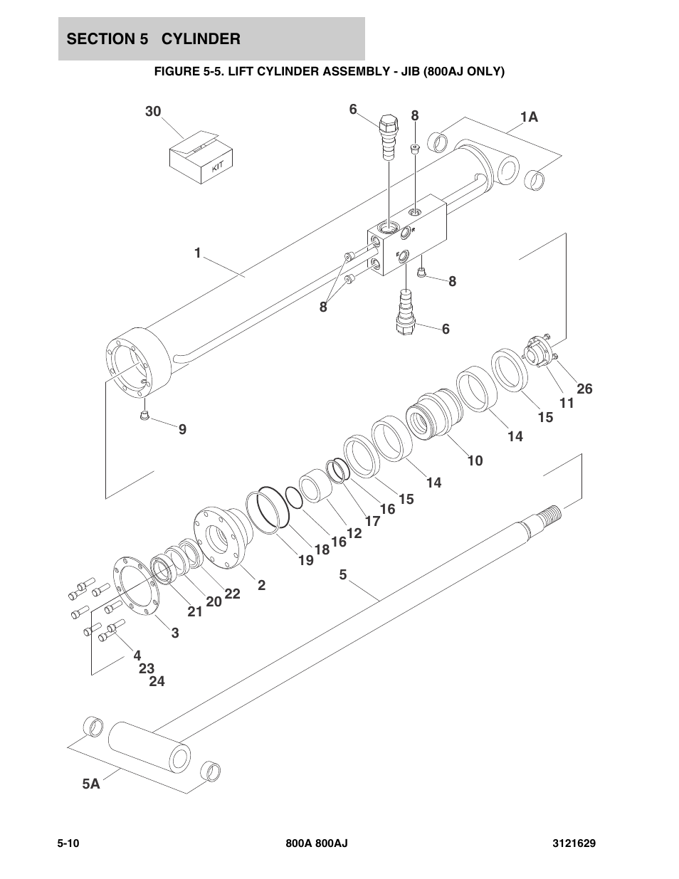 JLG 800A_AJ Parts Manual User Manual | Page 172 / 264