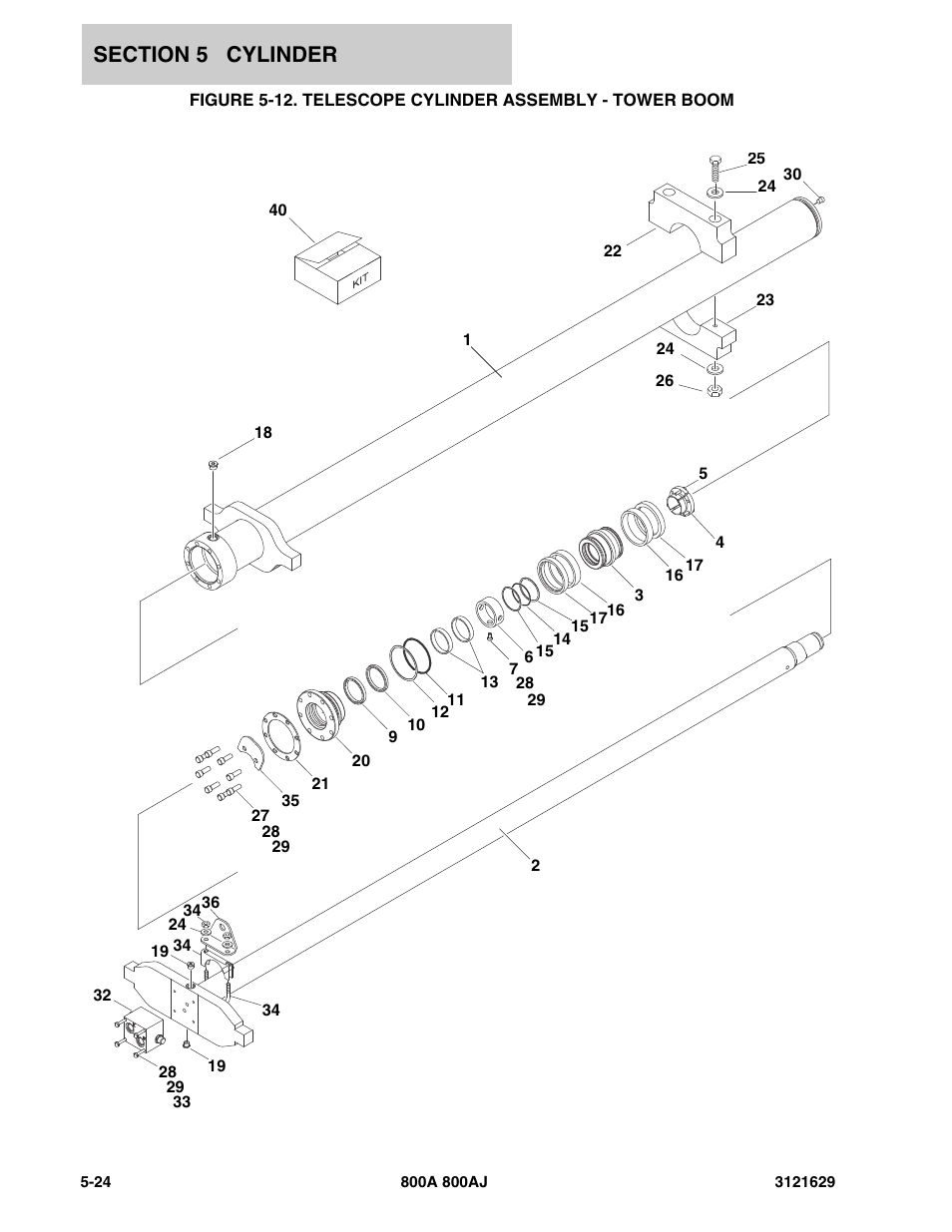 JLG 800A_AJ Parts Manual User Manual | Page 186 / 264