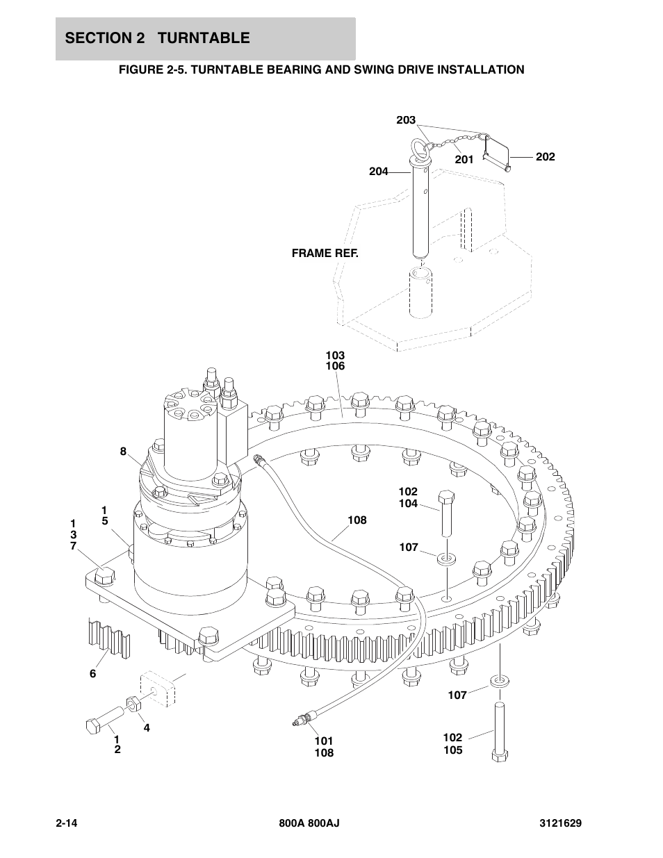 JLG 800A_AJ Parts Manual User Manual | Page 44 / 264