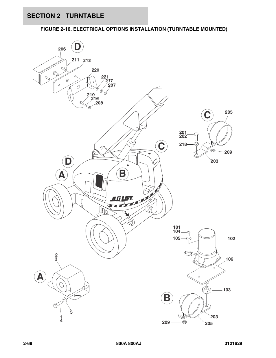 Ad b c b | JLG 800A_AJ Parts Manual User Manual | Page 98 / 264