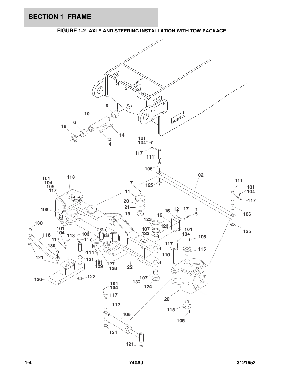 JLG 740AJ Parts Manual User Manual | Page 10 / 216