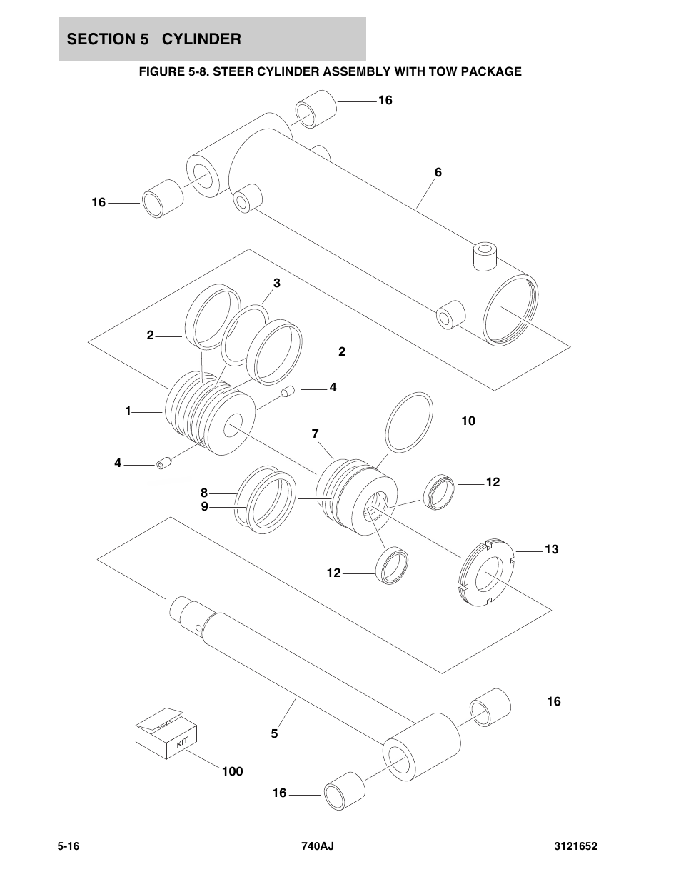 JLG 740AJ Parts Manual User Manual | Page 156 / 216