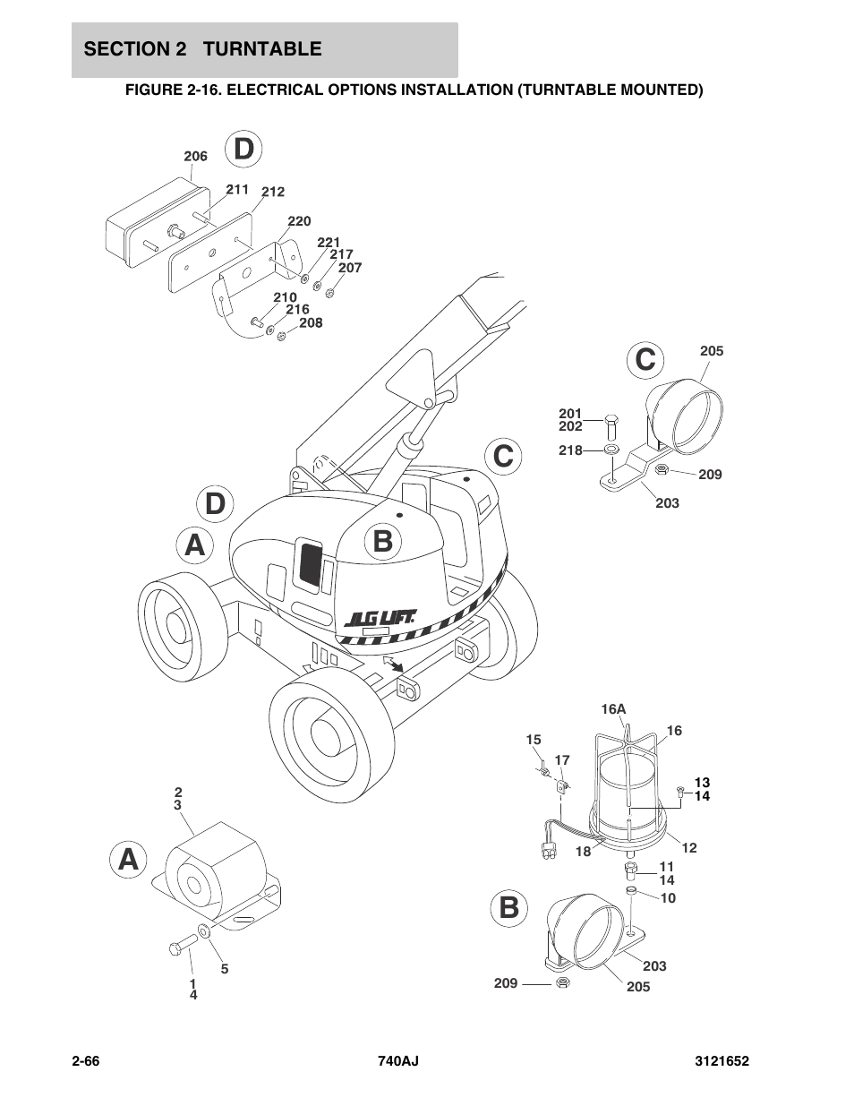 Ad b c b | JLG 740AJ Parts Manual User Manual | Page 92 / 216