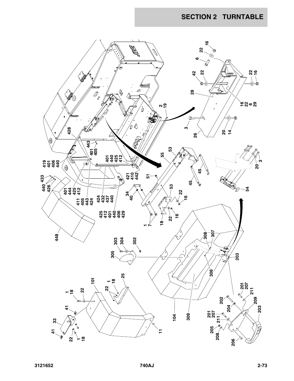 JLG 740AJ Parts Manual User Manual | Page 99 / 216