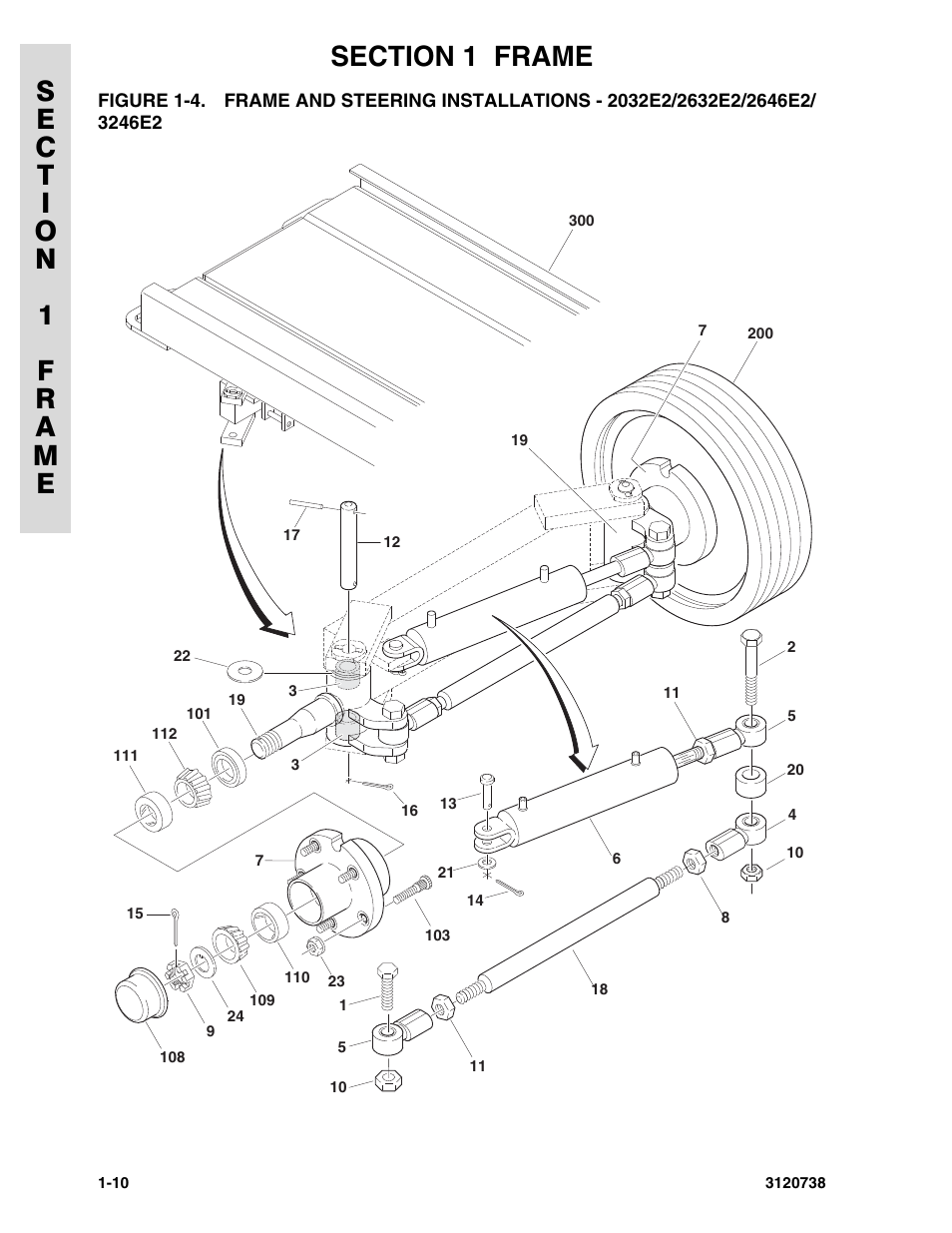 JLG 3246E2 ANSI Parts Manual User Manual | Page 16 / 240