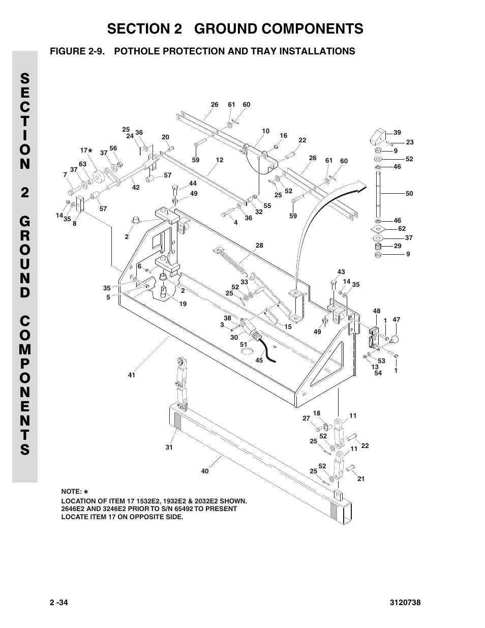 JLG 3246E2 ANSI Parts Manual User Manual | Page 68 / 240