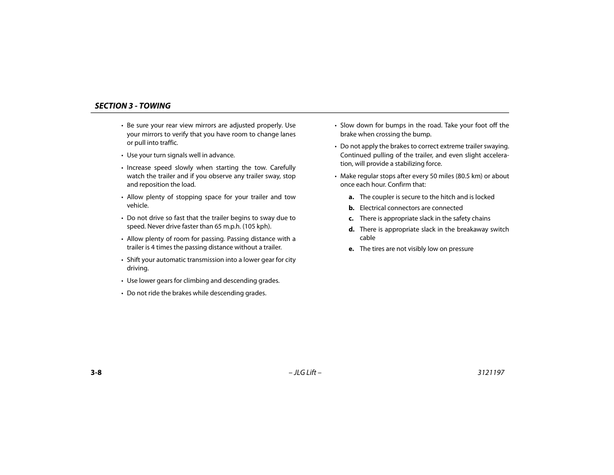 JLG T500J Operator Manual User Manual | Page 40 / 132
