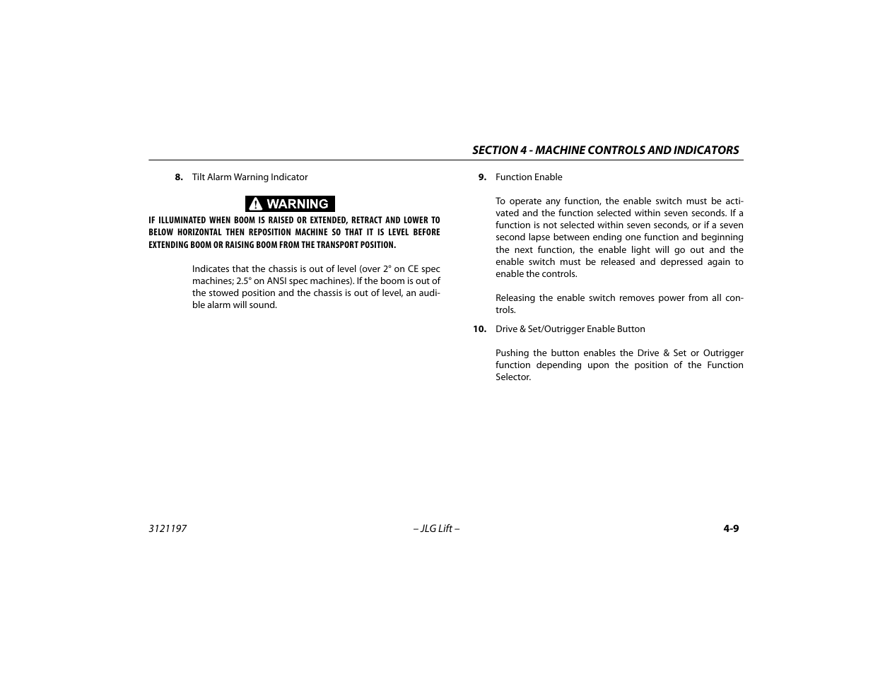 JLG T500J Operator Manual User Manual | Page 53 / 132