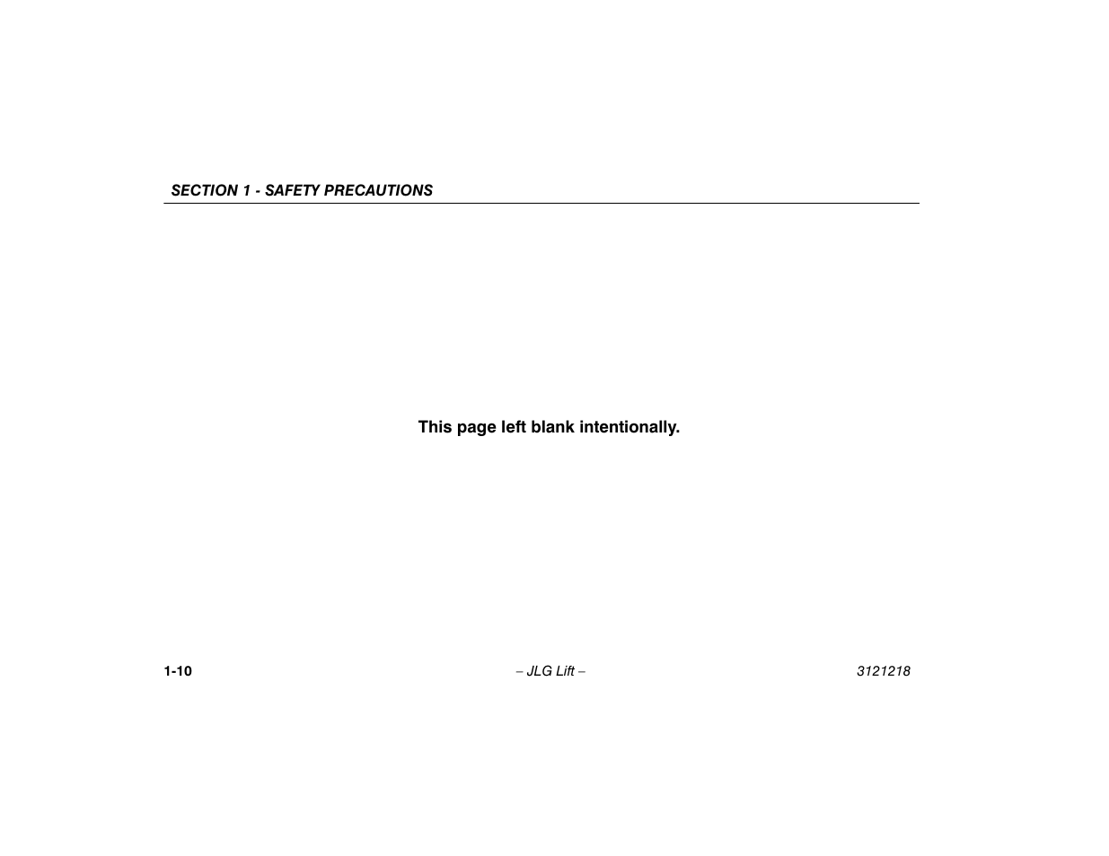 JLG 601S Operator Manual User Manual | Page 20 / 102