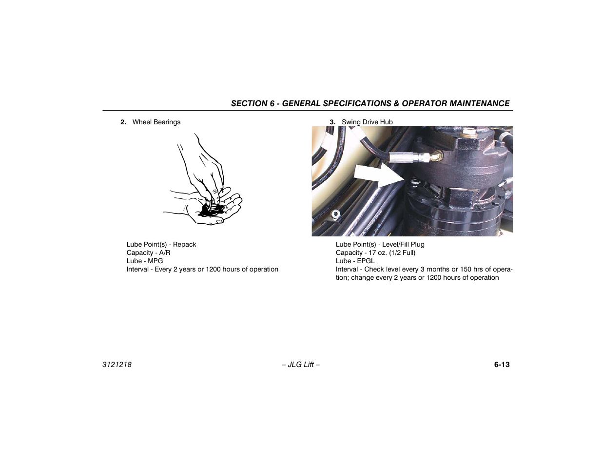 JLG 601S Operator Manual User Manual | Page 87 / 102