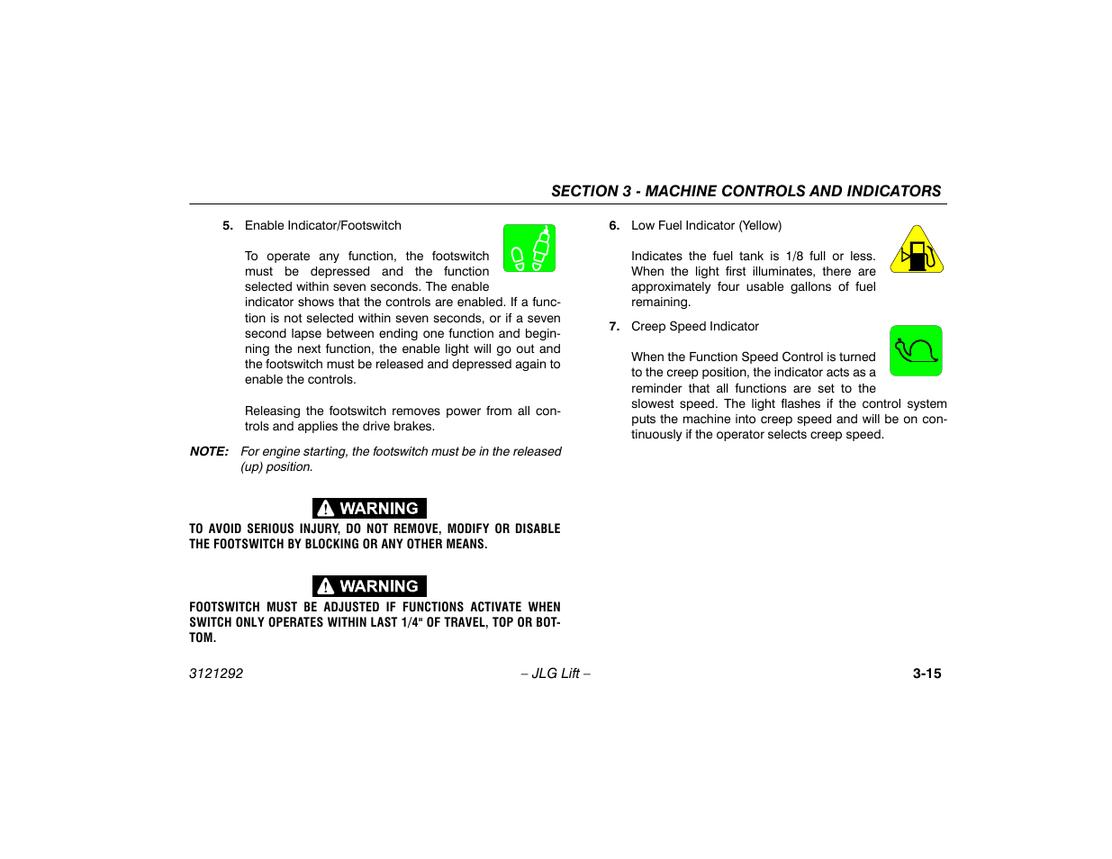 JLG 510AJ Series II Operator Manual User Manual | Page 47 / 104