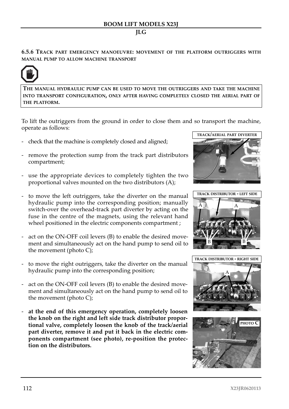 JLG X23J Operator Manual User Manual | Page 116 / 194
