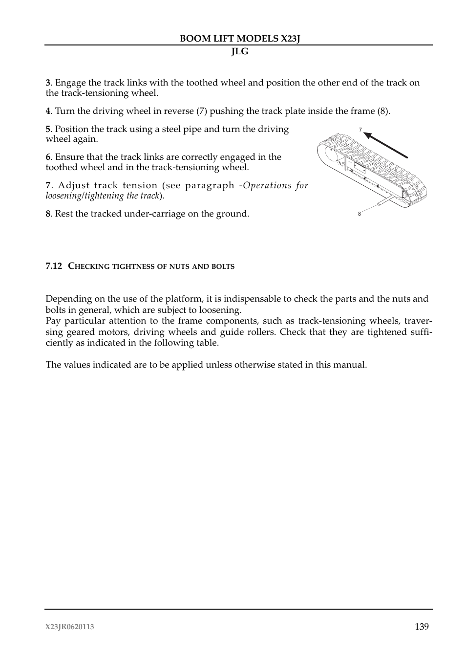 JLG X23J Operator Manual User Manual | Page 143 / 194