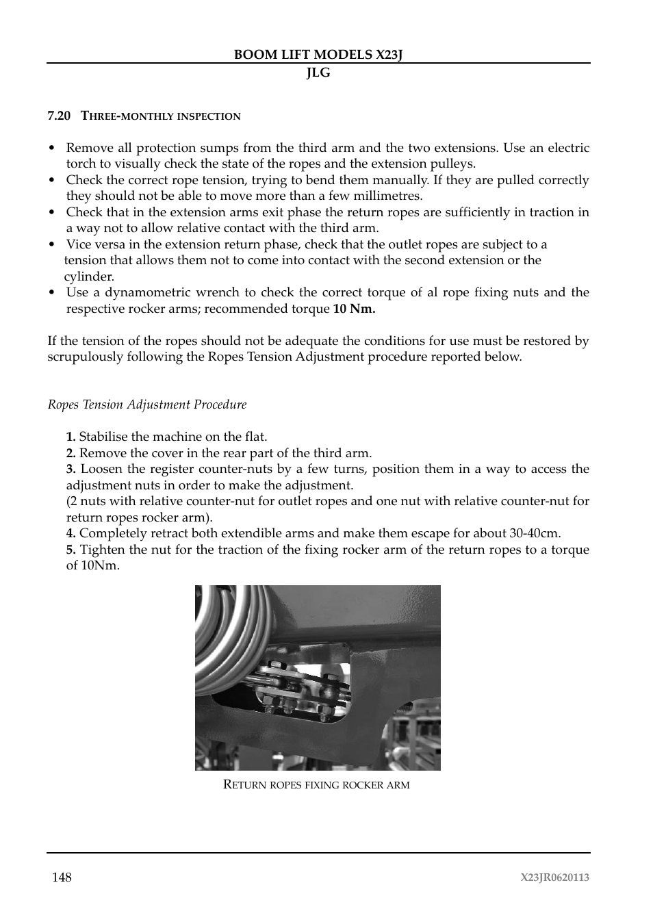 JLG X23J Operator Manual User Manual | Page 152 / 194