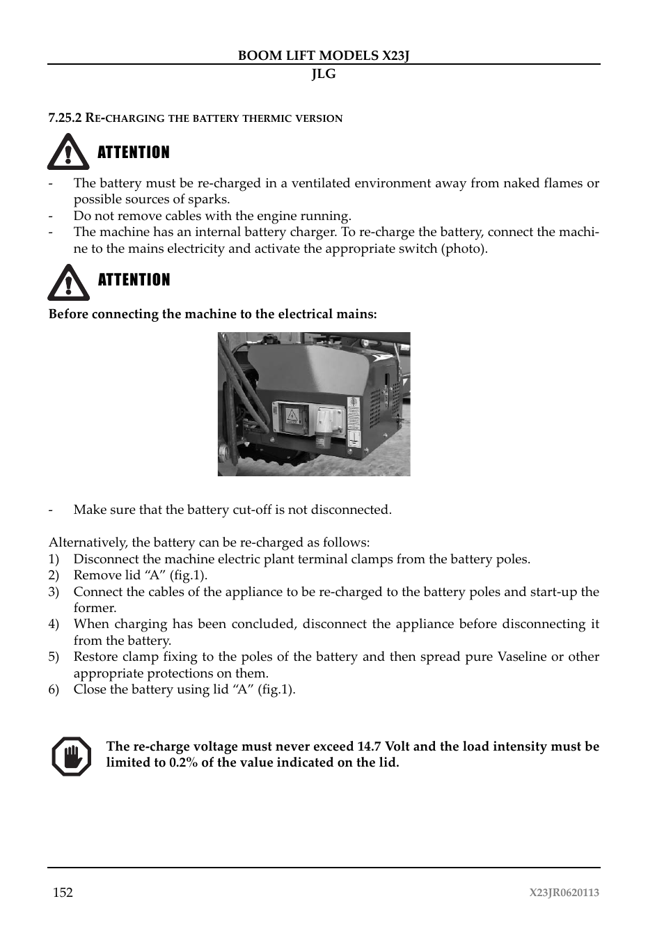 JLG X23J Operator Manual User Manual | Page 156 / 194