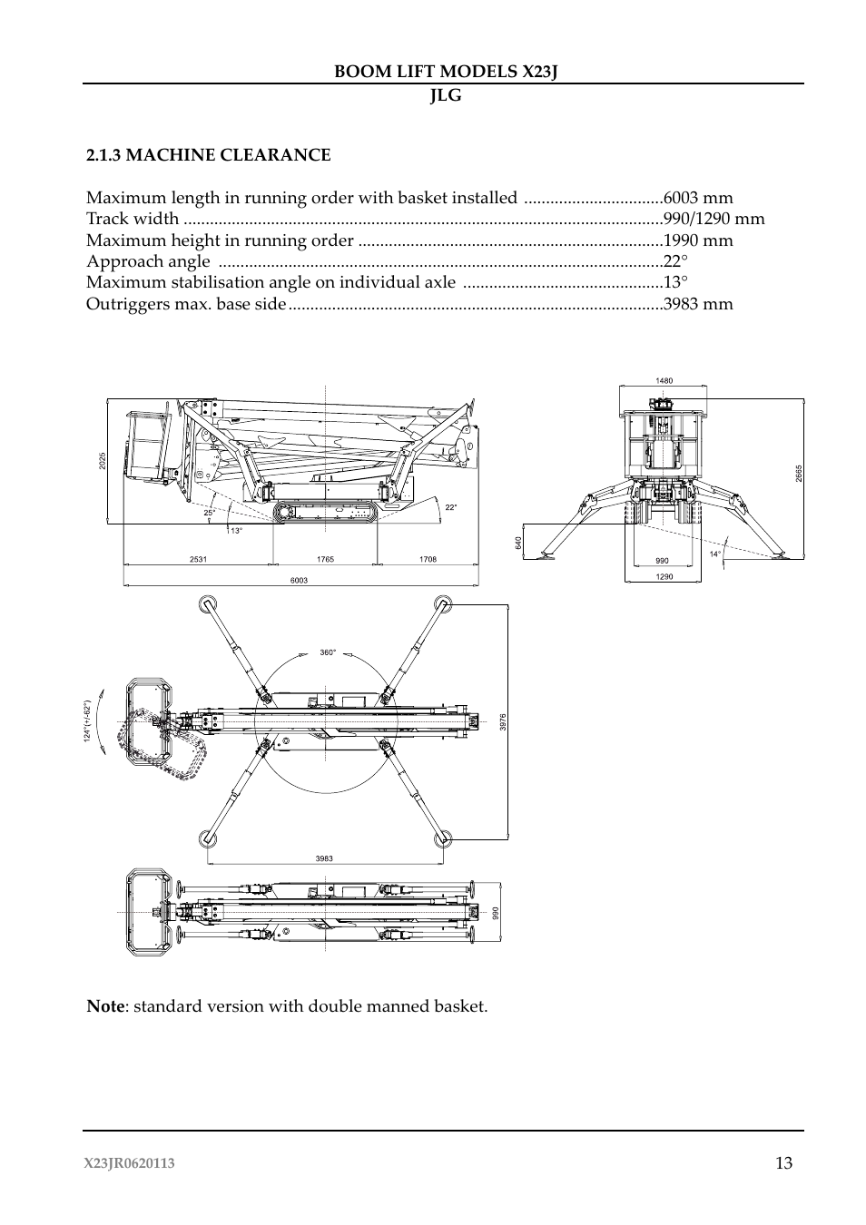 JLG X23J Operator Manual User Manual | Page 17 / 194