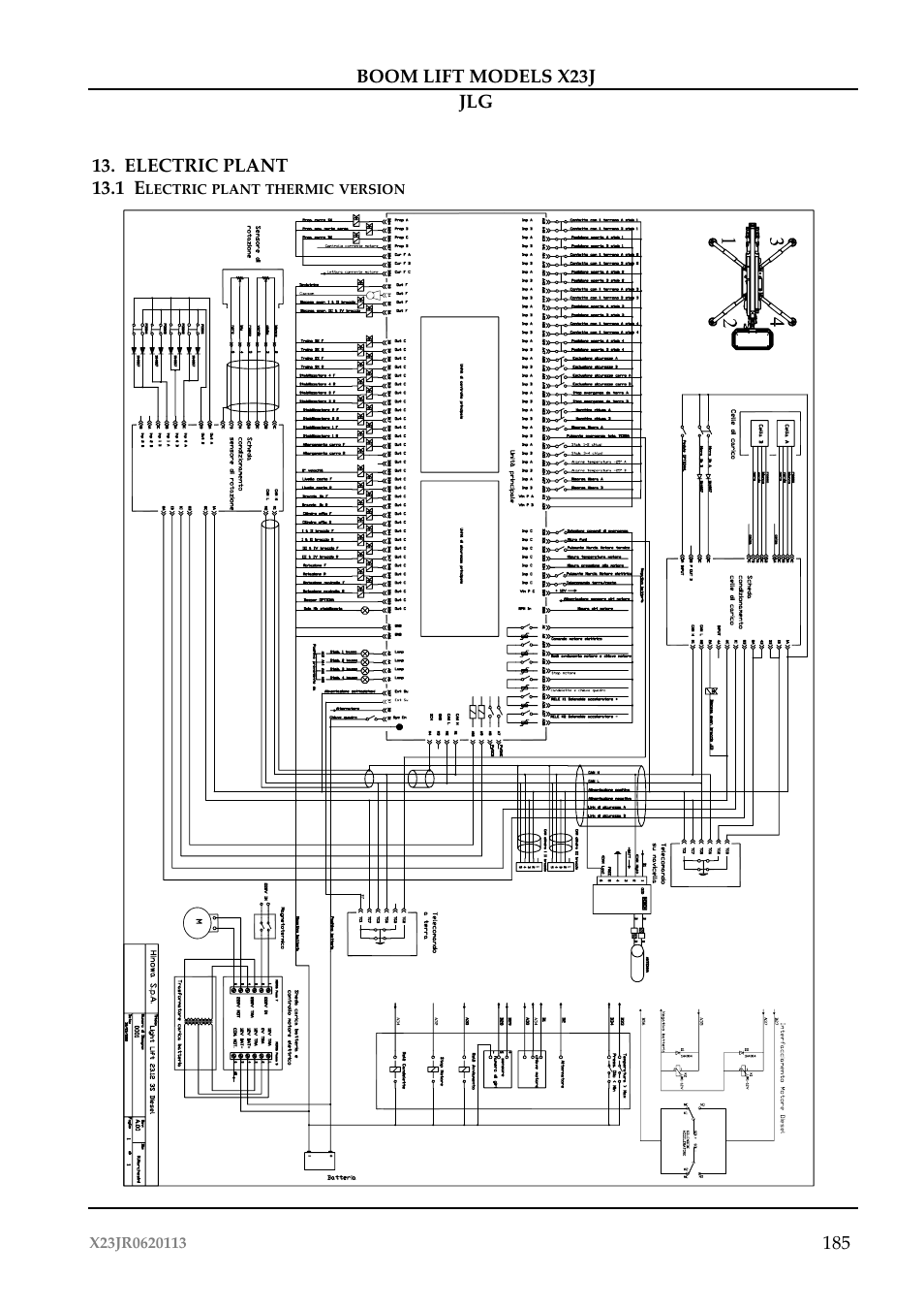JLG X23J Operator Manual User Manual | Page 189 / 194