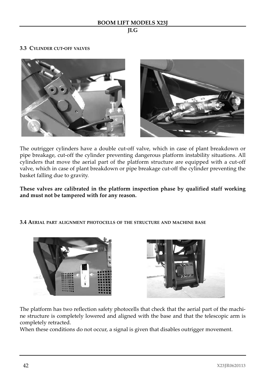 JLG X23J Operator Manual User Manual | Page 46 / 194