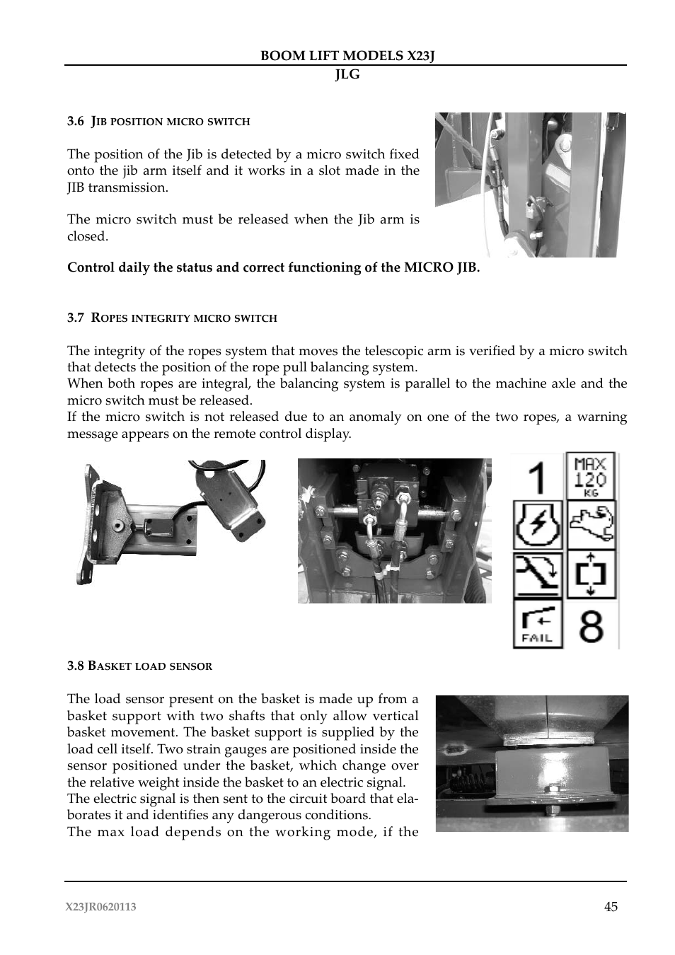 JLG X23J Operator Manual User Manual | Page 49 / 194