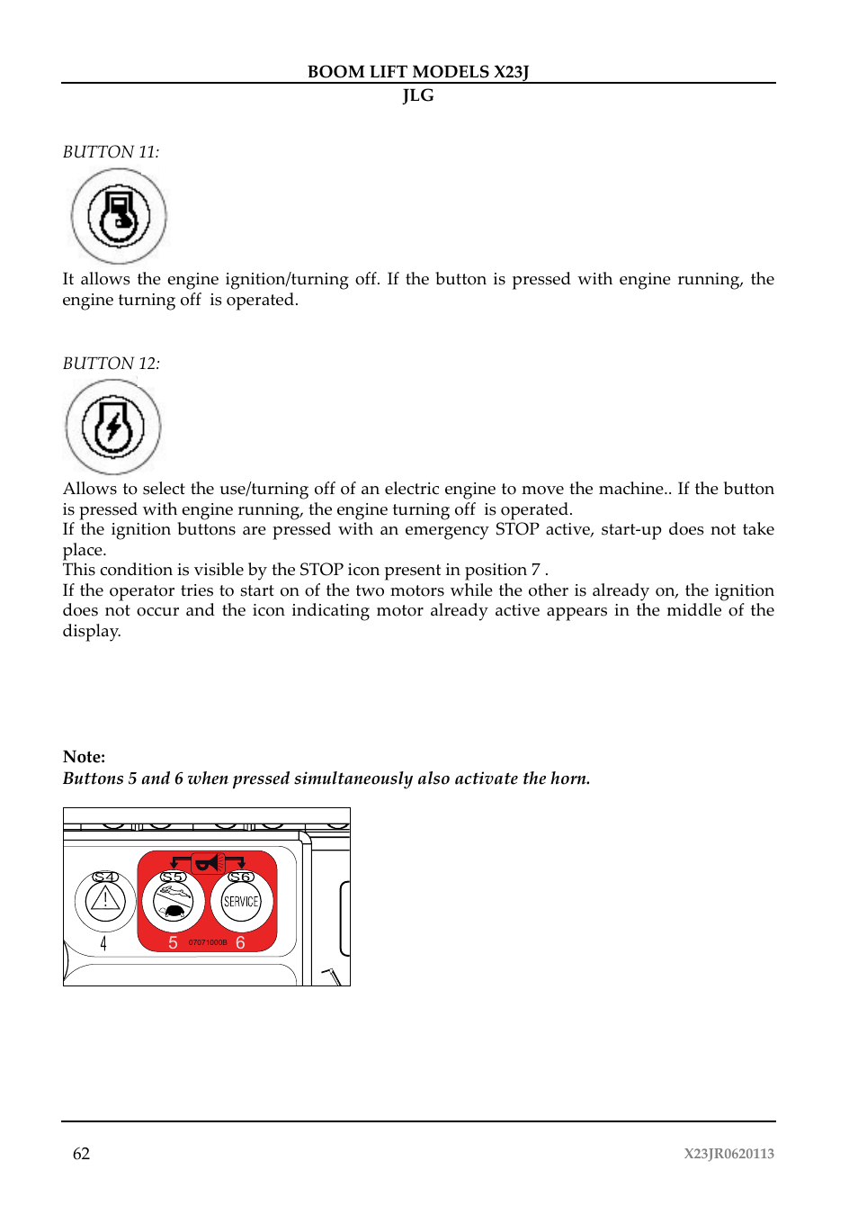 JLG X23J Operator Manual User Manual | Page 66 / 194