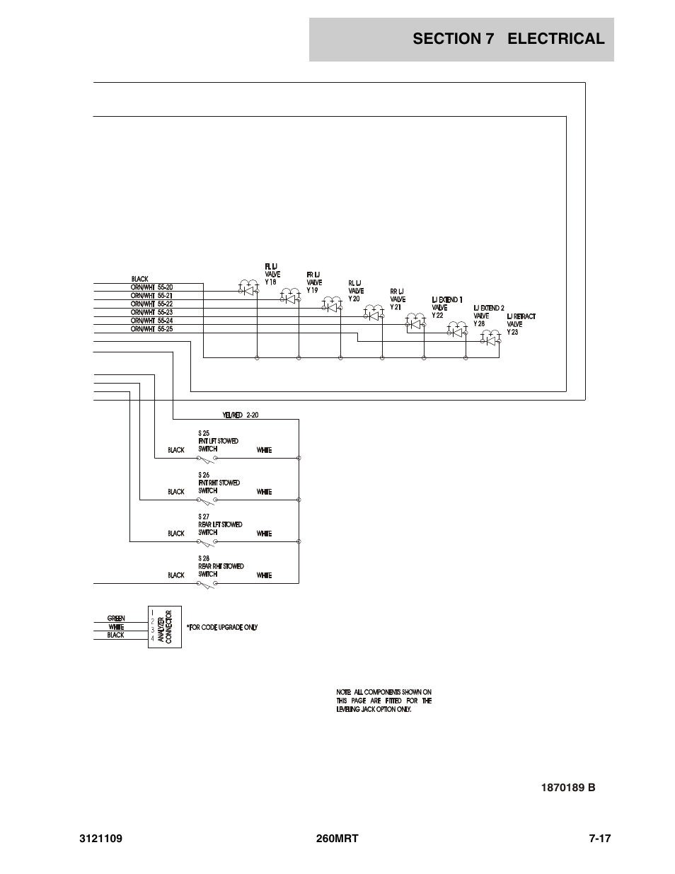 JLG 260MRT ANSI Parts Manual User Manual | Page 157 / 196