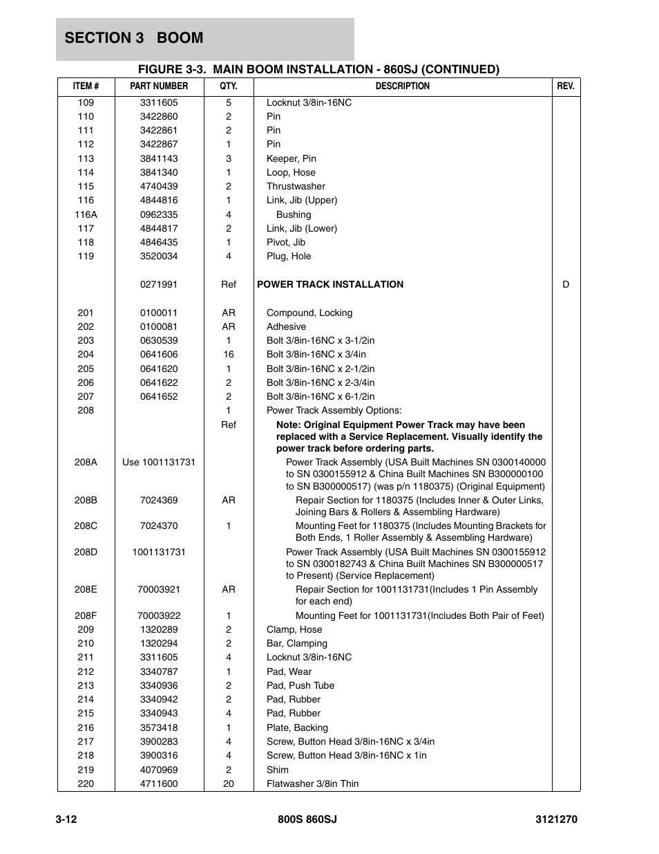 JLG 860SJ Parts Manual User Manual | Page 148 / 294