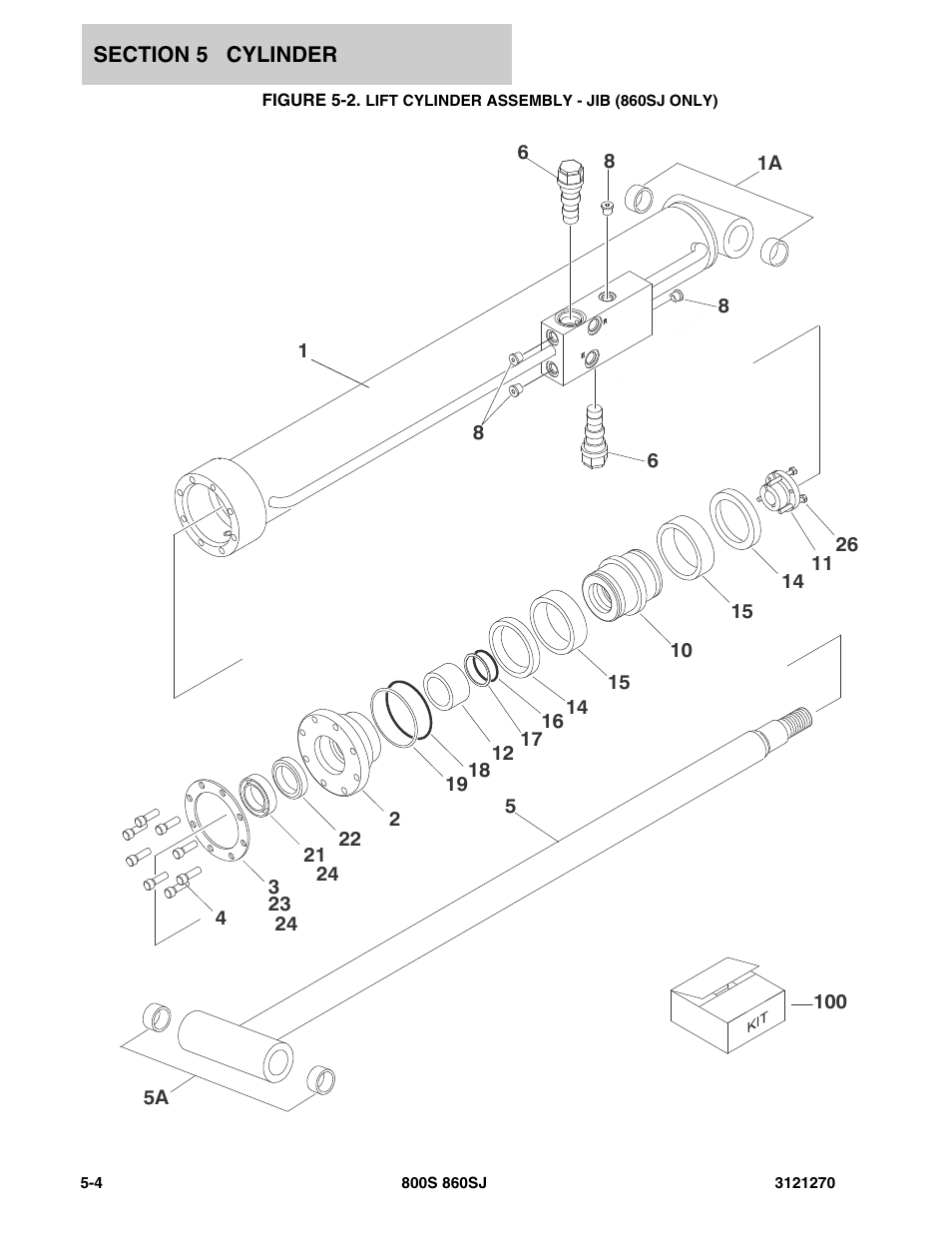 JLG 860SJ Parts Manual User Manual | Page 198 / 294