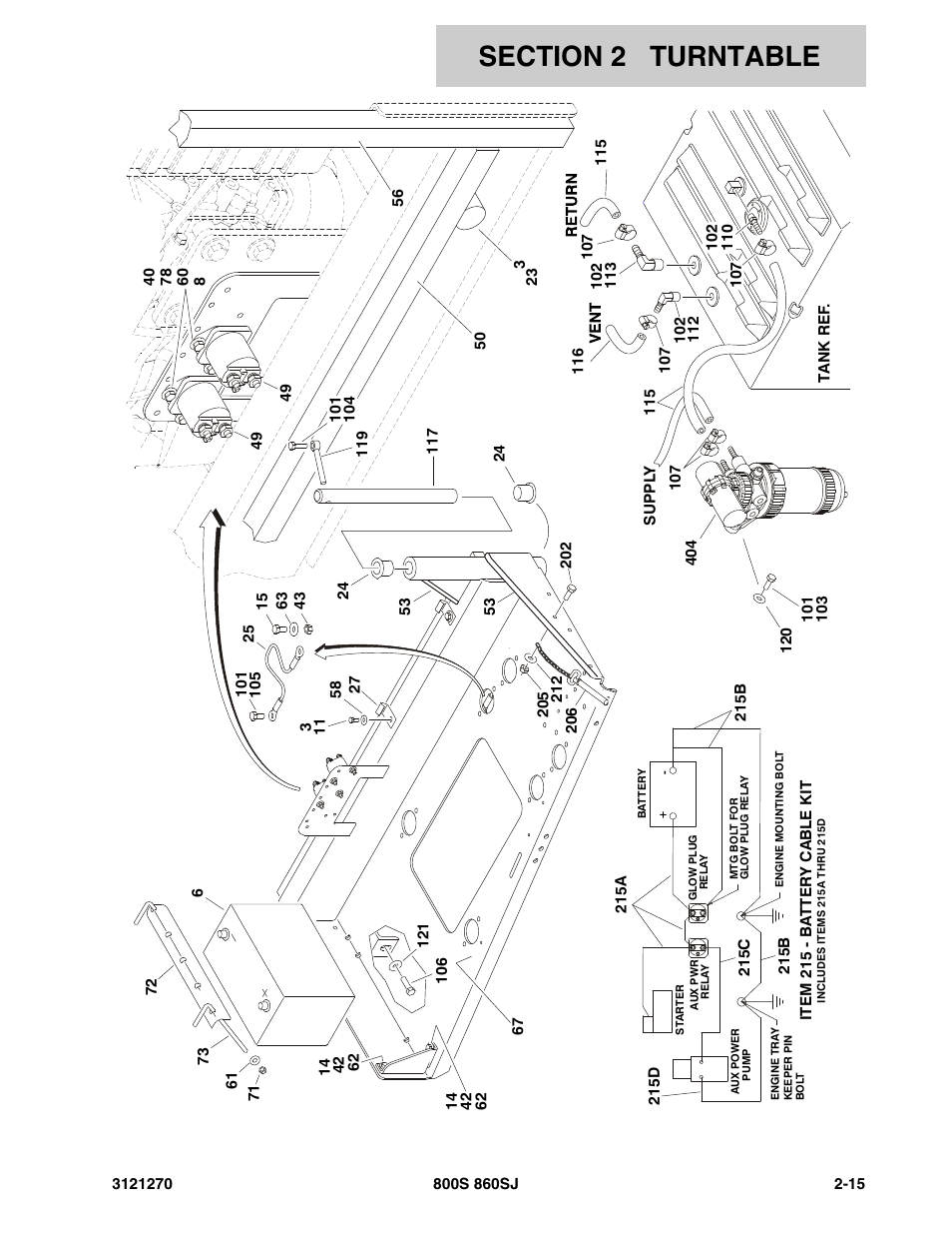 JLG 860SJ Parts Manual User Manual | Page 47 / 294