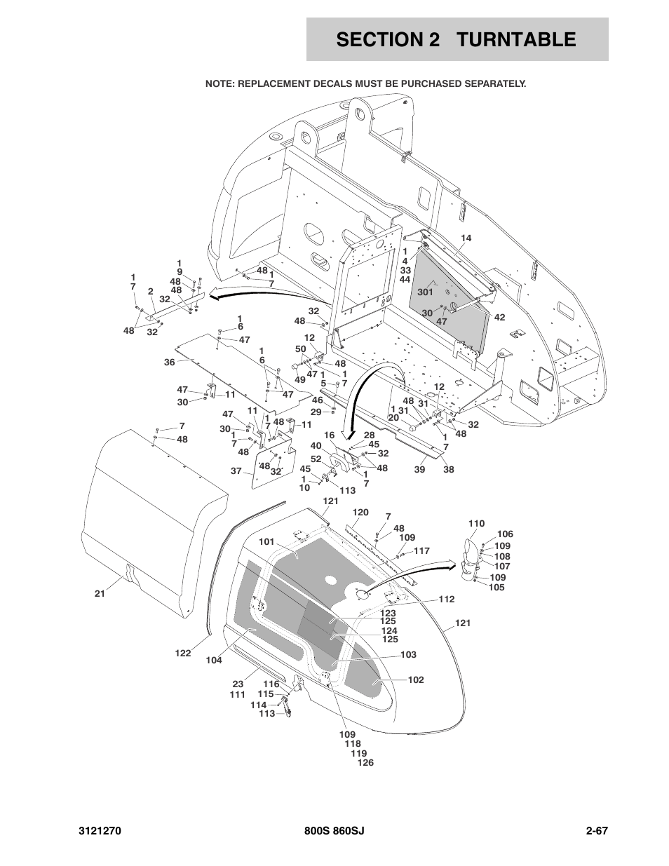 JLG 860SJ Parts Manual User Manual | Page 99 / 294