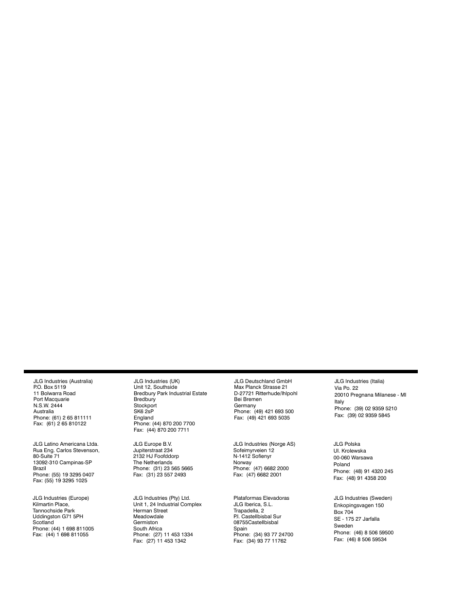 JLG 2658E3 Service Manual User Manual | Page 2 / 62