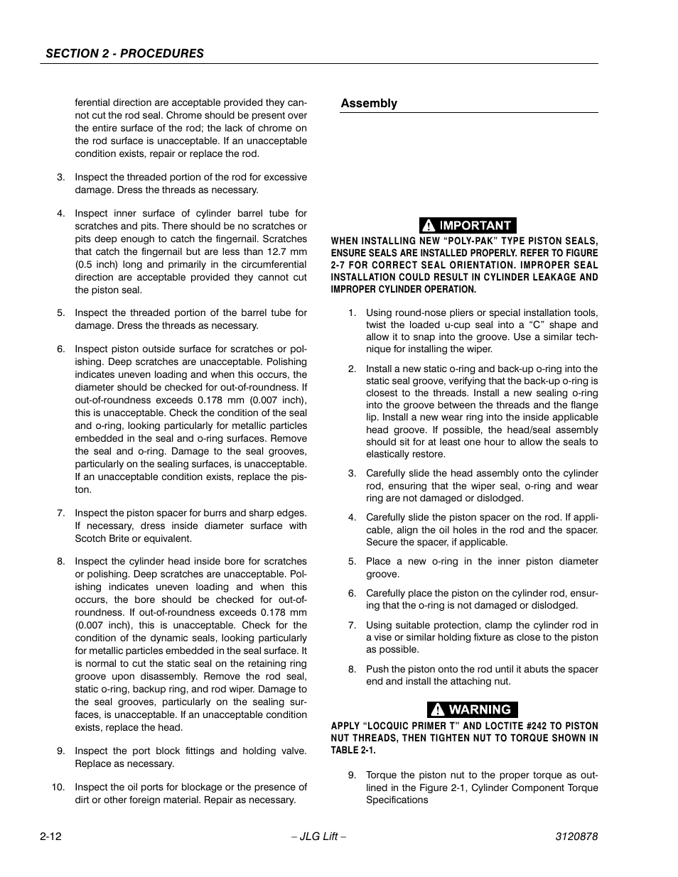 Assembly | JLG 2658E3 Service Manual User Manual | Page 24 / 62
