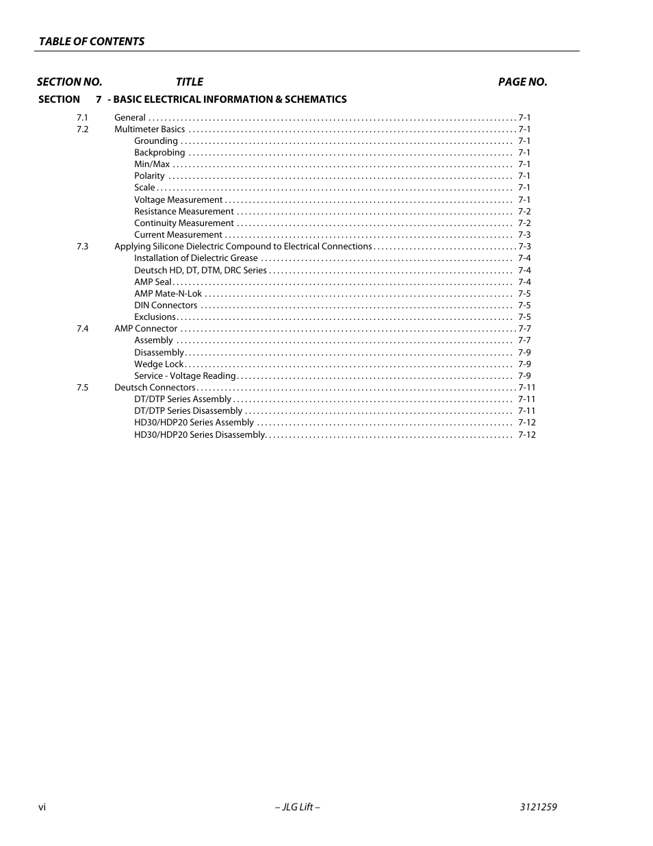 JLG 340AJ Service Manual User Manual | Page 10 / 348