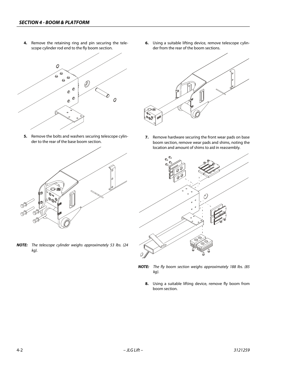 JLG 340AJ Service Manual User Manual | Page 134 / 348