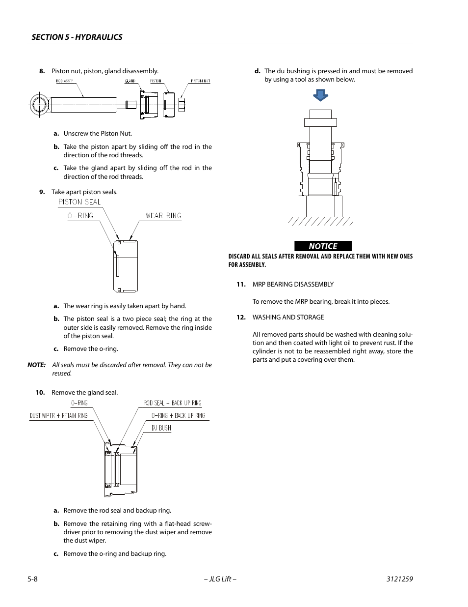 JLG 340AJ Service Manual User Manual | Page 166 / 348