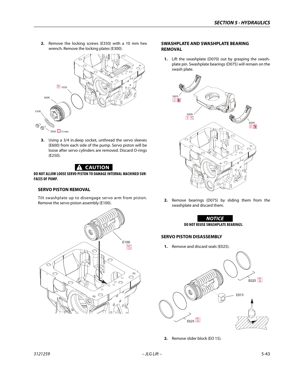 JLG 340AJ Service Manual User Manual | Page 201 / 348